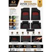 Bmw X5 E53 1999-2006 Model Uyumlu Enerji Kırmızı 5d Havuzlu Paspas Yumuşak Kaymaz Taban Bmw X5 E53 1999-2006 Model Uyumlu Enerji Kırmızı 5d Havuzlu Paspas Yumuşak Kaymaz Taban