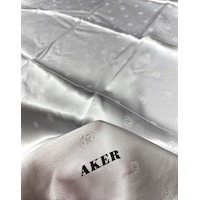 Aker İpek Monogram Jakar Eşarp Aker İpek Monogram Jakar Eşarp