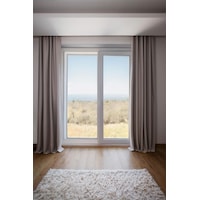 Lunet 140x270 Cm 2 Adet Blackout Fon Perde Gri Lunet 140x270 Cm 2 Adet Blackout Fon Perde Gri