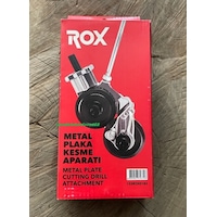 Rox Matkap Sac Kesme Makinası Matkaba Takılan Sac Kesme Aparatı Rox Matkap Sac Kesme Makinası Matkaba Takılan Sac Kesme Aparatı