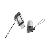 Nettech Nt-ot09 Type-c To Lighting Dönüştürücü Siyah Siyah Nettech Nt-ot09 Type-c To Lighting Dönüştürücü Siyah Siyah