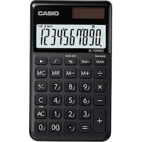 Casio 10 Tuşlu Siyah Cep Tipi Hesap Makines Sl-1000sc-bk Casio 10 Tuşlu Siyah Cep Tipi Hesap Makines Sl-1000sc-bk