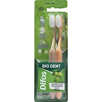 Difaş Bio Dent Bio Bazlı 2'li Diş Fırçası Yumuşak Difaş Bio Dent Bio Bazlı 2'li Diş Fırçası Yumuşak