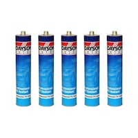 Dayson Extra Poliüratan Silikon Mastik 5 Adet 280Ml Siyah Siyah Dayson Extra Poliüratan Silikon Mastik 5 Adet 280Ml Siyah Siyah