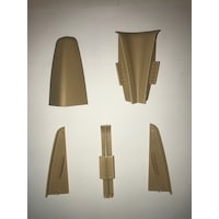 Laminat Parke Süpürgelik Köşe Bağlantı Aparatı 8 Cm Sütlü Kahve Laminat Parke Süpürgelik Köşe Bağlantı Aparatı 8 Cm Sütlü Kahve