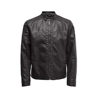 Only & Sons Erkek Onsmıke Deri Ceket 22012339 Siyah Only & Sons Erkek Onsmıke Deri Ceket 22012339 Siyah