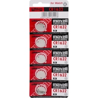 Maxell CR1632 Lityum Kartela Düğme Pil 5'li Maxell CR1632 Lityum Kartela Düğme Pil 5'li
