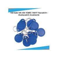 100 Adet Vk-150 Temic T5577 Yazılabilir-kodlanabilir Anahtarlık