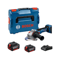 Bosch GWS 18V-11 S 2x5.0AH Çift Akülü Taşlama Bosch GWS 18V-11 S 2x5.0AH Çift Akülü Taşlama