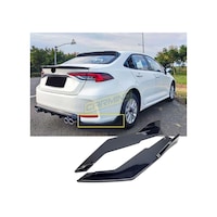 Carmind Toyota Corolla Uyumlu Uyumlu Arka Tampon Altı Flap Piano Black 2019-2021 Carmind Toyota Corolla Uyumlu Uyumlu Arka Tampon Altı Flap Piano Black 2019-2021
