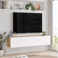 Aven Tv Ünitesi Tv Sehpası Kapaklı 140cm Çam-beyaz Ave10-aw Beyaz Aven Tv Ünitesi Tv Sehpası Kapaklı 140cm Çam-beyaz Ave10-aw Beyaz