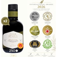 Gaia Pearls İkili Set Yeşil Seri 250 Ml X2 Avrupa Birliği Coğrafi İşaretli Milas Memecik Erken Hasat Soğuk Sıkım Zeytinyağı Dengeli Meyvemsi Gaia Pearls İkili Set Yeşil Seri 250 Ml X2 Avrupa Birliği Coğrafi İşaretli Milas Memecik Erken Hasat Soğuk Sıkım Zeytinyağı Dengeli Meyvemsi