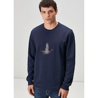 Beymen Club Lacivert Logo Detaylı Uzun Kollu T-shirt Lacivert Beymen Club Lacivert Logo Detaylı Uzun Kollu T-shirt Lacivert
