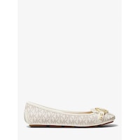 Michael Kors Fulton Moccasin Kadın Babet Krem Michael Kors Fulton Moccasin Kadın Babet Krem