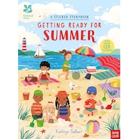 Nosy Crow National Trust Getting Ready For Summer, A Sticker Storybook Nosy Crow National Trust Getting Ready For Summer, A Sticker Storybook
