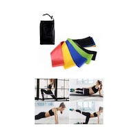 Mucit Home 5 Farklı Seviyeli Çantalı Pilates Direnç Bandı Seti Çok Renkli Mucit Home 5 Farklı Seviyeli Çantalı Pilates Direnç Bandı Seti Çok Renkli
