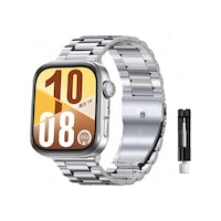 Huawei Watch Fit3 / Fit 4 / Fit 4 Pro Uyumlu Ayarlanabilir Paslanmaz Çelik Akıllı Saat Kordonu Huawei Watch Fit3 / Fit 4 / Fit 4 Pro Uyumlu Ayarlanabilir Paslanmaz Çelik Akıllı Saat Kordonu