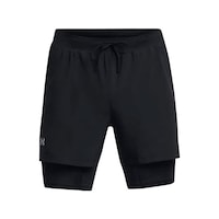 Under Armour Ua Launch 5'' 2-ın-1 Shorts Erkek Şort 1382640-001 Siyah-siyah Under Armour Ua Launch 5'' 2-ın-1 Shorts Erkek Şort 1382640-001 Siyah-siyah