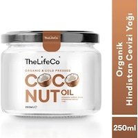 TheLifeCo Organik Hindistan Cevizi Yağı 250 ML