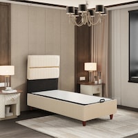 Tek Kişilik Stil Baza Başlık Seti 2'si Bir Arada Konuma Özel Teslimat 90 x 190 CM Tek Kişilik Stil Baza Başlık Seti 2'si Bir Arada Konuma Özel Teslimat 90 x 190 CM