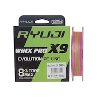 Winx Pro X9 300mt 0.20mm İp Misina Multi Color