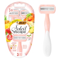 Bıc Soleil Escape 3 Bıçaklı Kadın Tıraş Bıçağı 3 Lü Bıc Soleil Escape 3 Bıçaklı Kadın Tıraş Bıçağı 3 Lü