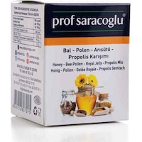 Prof Saracoglu Bal Polen Arısütü Propolis Karışımı 240 G Prof Saracoglu Bal Polen Arısütü Propolis Karışımı 240 G