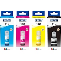 Epson 112 Mürekkep 4 Renk Set Epson 112 Mürekkep 4 Renk Set
