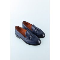 Bisse Lacivert Deri Loafer Gerçek Ayakkabı Ayk25y25007 D39 Bisse Lacivert Deri Loafer Gerçek Ayakkabı Ayk25y25007 D39