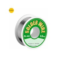 Rl-445 0.5 Mm İnce Lehim Teli Hassas Elektronik Ve Cep Telefonu Anakart Tamir Lehimi Rl-445 0.5 Mm İnce Lehim Teli Hassas Elektronik Ve Cep Telefonu Anakart Tamir Lehimi