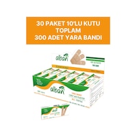 Bez Yara Bandı 30 Paket X 10 Lu Toplam 300 Adet İlk Yardım Bandı Bez Yara Bandı 30 Paket X 10 Lu Toplam 300 Adet İlk Yardım Bandı