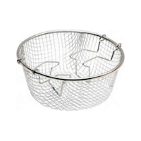 Krom Paslanmaz Cips Kızartma Teli Hareketli 22 Cm Tencere Teli Krom Paslanmaz Cips Kızartma Teli Hareketli 22 Cm Tencere Teli