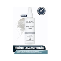 Becka Pirinç Mayası Tonik Aydınlatıcı Beyazlatıcı Leke Karşıtı Nemlendirici Bakım Etkili 200 Ml Becka Pirinç Mayası Tonik Aydınlatıcı Beyazlatıcı Leke Karşıtı Nemlendirici Bakım Etkili 200 Ml