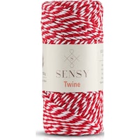 Sensy Premium 100 Metre 100 G Kırmızı Beyaz Paket Ip Hediye Paketleme Ipi Marteniçka Ipi Twine Baker Sensy Premium 100 Metre 100 G Kırmızı Beyaz Paket Ip Hediye Paketleme Ipi Marteniçka Ipi Twine Baker