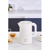 Homend Heatrow Cooltouch 1618h Paslanmaz Çelik El Yakmaz Gövdeli Su Isıtıcısı Beyaz Homend Heatrow Cooltouch 1618h Paslanmaz Çelik El Yakmaz Gövdeli Su Isıtıcısı Beyaz