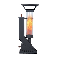 Etinova Compact İf-17 Camlı Alev Lambası Dış Mekan Pelet Soba - Siyah Etinova Compact İf-17 Camlı Alev Lambası Dış Mekan Pelet Soba - Siyah