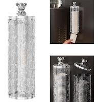 Ayt Sunup Sn-27110 Kendinden Yapışkanlı Plastik Karton Bardak Dispenseri Su Sebili Kahve Makinası Yanı Bardaklık Gri Ayt Sunup Sn-27110 Kendinden Yapışkanlı Plastik Karton Bardak Dispenseri Su Sebili Kahve Makinası Yanı Bardaklık Gri