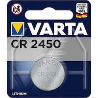 Varta 6450 CR2450 3V Lityum Pil 10'lu Varta 6450 CR2450 3V Lityum Pil 10'lu