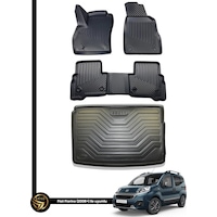 Fiat Fiorino 3d Havuzlu Paspas 2008-2023 + Bagaj Havuzu İkili Set Fiat Fiorino 3d Havuzlu Paspas 2008-2023 + Bagaj Havuzu İkili Set
