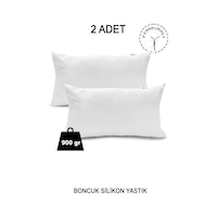 Vionel Home 2 Adet Fermuarlı Antialerjik Yastık Boncuk Silikon Pamuklu Kılıf 900 G Vionel Home 2 Adet Fermuarlı Antialerjik Yastık Boncuk Silikon Pamuklu Kılıf 900 G