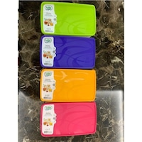 2 Litre Alaska No Frost Saklama Kabı 4 Adet Çok Renkli 2 Litre Alaska No Frost Saklama Kabı 4 Adet Çok Renkli