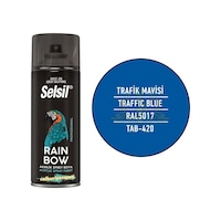 Selsil Rainbow Akrilik Sprey Boya Trafik Mavi 400 Ml - Ral5017 Selsil Rainbow Akrilik Sprey Boya Trafik Mavi 400 Ml - Ral5017