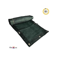 %95'Lik Örgü Tel-Tel Çit Filesi-Koyu Yeşil |Güçlendirilmiş Kenar %95'Lik Örgü Tel-Tel Çit Filesi-Koyu Yeşil |Güçlendirilmiş Kenar