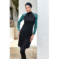 Adasea Reglan Kol Likralı Tam Kapalı Tesettür Mayo 3120 Siyah Siyah02 Siyah Adasea Reglan Kol Likralı Tam Kapalı Tesettür Mayo 3120 Siyah Siyah02 Siyah
