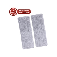 FLORA 2 ADET TRİO TABLET MİKROFİBER YEDEK MOP PASPAS BEZ F405 - 2'Lİ FLORA 2 ADET TRİO TABLET MİKROFİBER YEDEK MOP PASPAS BEZ F405 - 2'Lİ