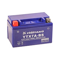 Yiğit Akü YTX7A-BS 12 V 7 Ah Amper Motosiklet Akü Yiğit Akü YTX7A-BS 12 V 7 Ah Amper Motosiklet Akü