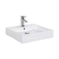 Creavit Next 50 x 50 CM Setüstü Düz Kare Lavabo N x 255 Creavit Next 50 x 50 CM Setüstü Düz Kare Lavabo N x 255