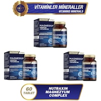 Nutraxin Magnesium Complex Vitamin B6 3 x 60 Tablet Nutraxin Magnesium Complex Vitamin B6 3 x 60 Tablet