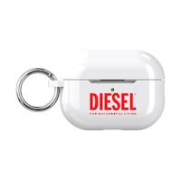 Diesel Apple AirPods Uyumlu Pro / Pro 2 İçin Biscotto Kılıf - Beyaz Diesel Apple AirPods Uyumlu Pro / Pro 2 İçin Biscotto Kılıf - Beyaz