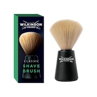 Wilkinson Sword Classic Tıraş Fırçası Sentetik Kıl, Geleneksel Islak Tıraş İçin İdeal Erkek Bakımı Wilkinson Sword Classic Tıraş Fırçası Sentetik Kıl, Geleneksel Islak Tıraş İçin İdeal Erkek Bakımı